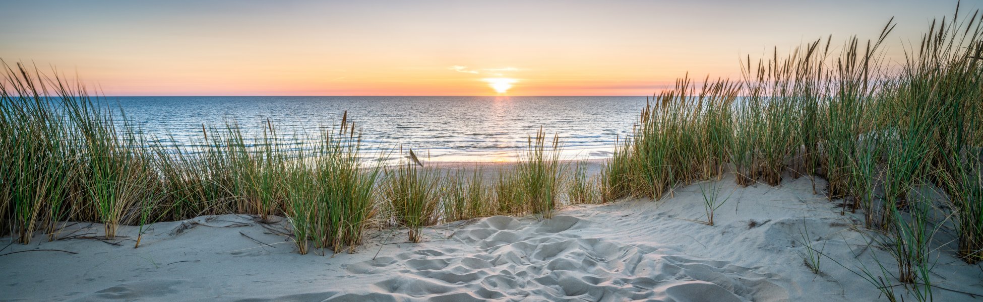 Sonnenuntergang am Strand